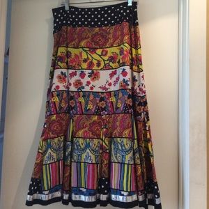 Boston Proper festive skirt