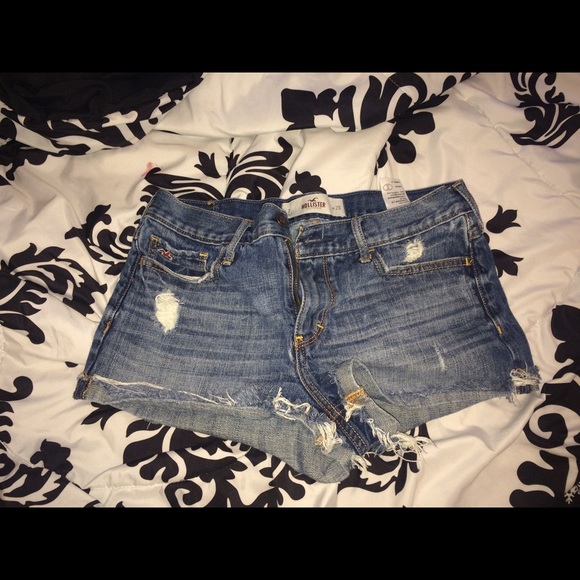 High waisted hollister shorts