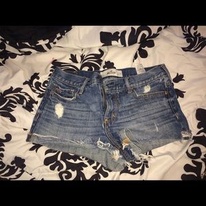 High waisted hollister shorts