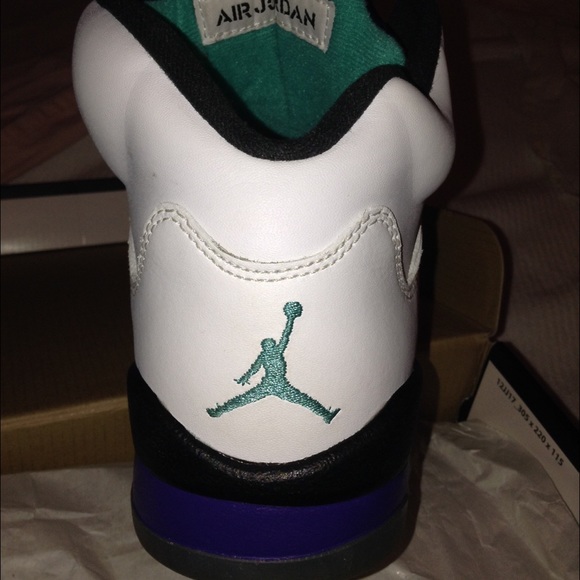 Air Jordan Grape 5's - Picture 4 of 4