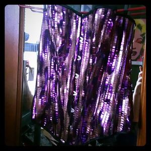 Glitzy bustier