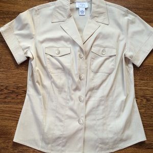 Brand new Ann Taylor Loft Beige shirt
