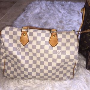 SOLD Authentic Louis Vuitton Speedy 30 azur