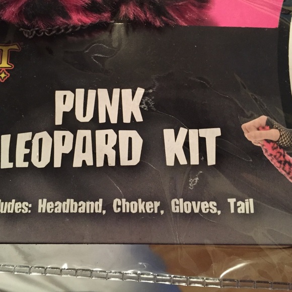 NWT sexycat Halloween costume fit all leopard punk - Picture 4 of 4
