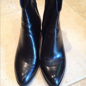 Zara black booties /boots