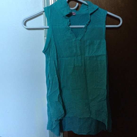 Splendid Collared Tank Top
