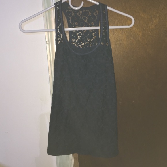 Abercrombie Kids Lace Navy Tank