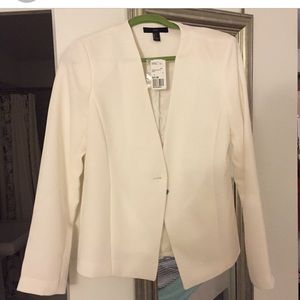 Forever 21 white women's blazer
