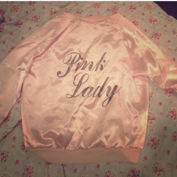 Pink silk jacket