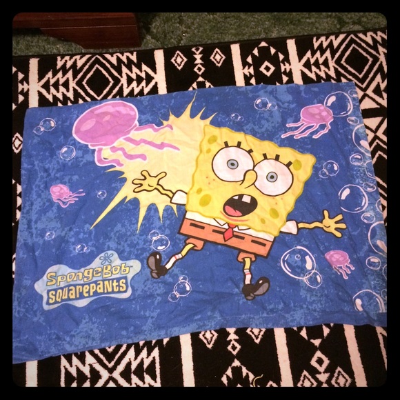 SpongeBob pillow case just ONE