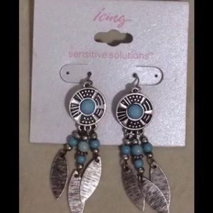 Icing Pierced Dangle Earrings