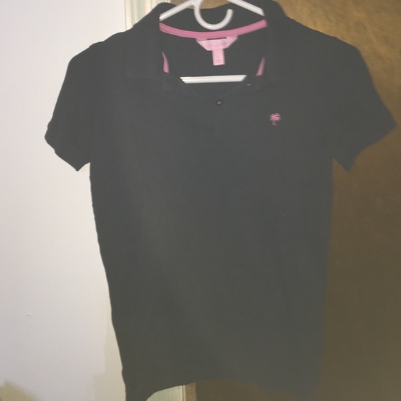 Navy Lilly Pulitzer Polo