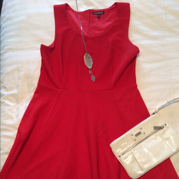 Short Red express dress *perfect for the holidays*