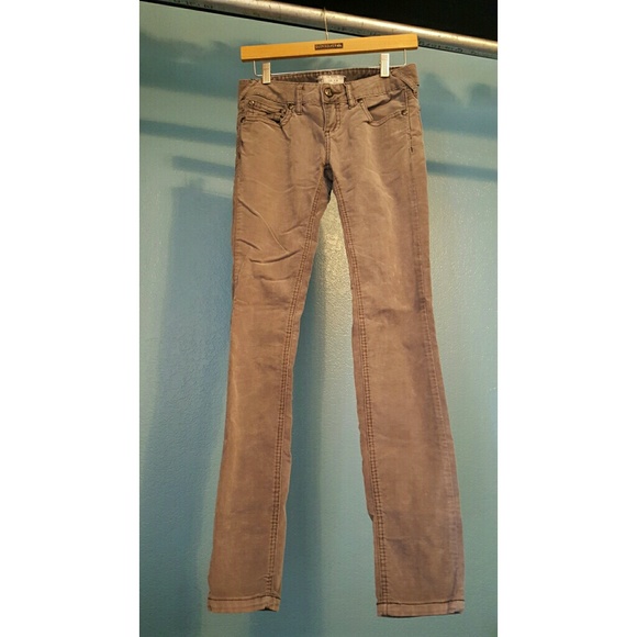 **SOLD** Grey Corduroy Free People Pants