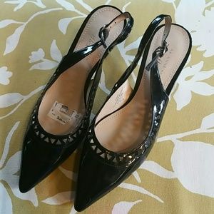 Anne Klein sling back shoes