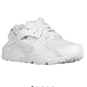 Nike exclusive Huarache Run ALL WHITE