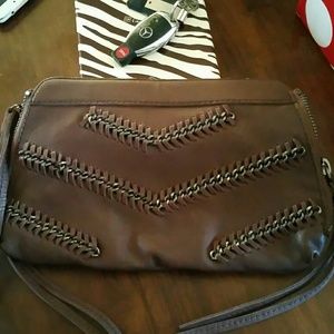 LP brown wrist bag (Brand New)