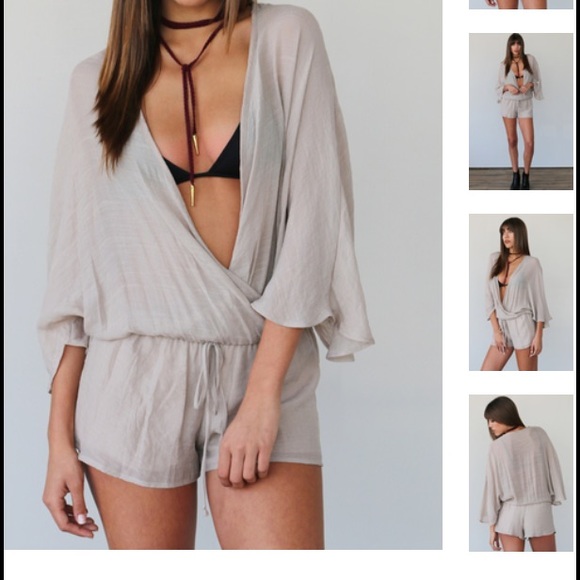Brand new neutral romper
