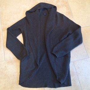 Gap grey long cardigan
