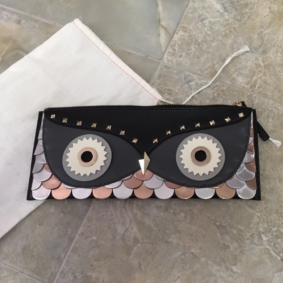 Kate Spade owl clutch