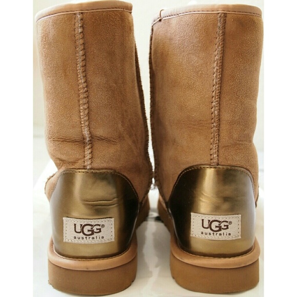 UGG Australia Classic Short Metallic Patent