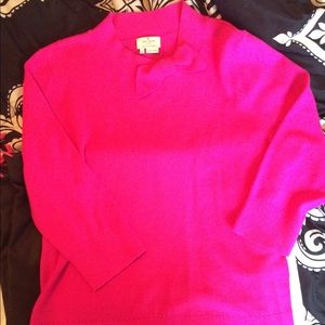 Kate spade cashmere& wool bow sweater