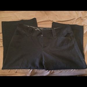 Maurices black dress capris