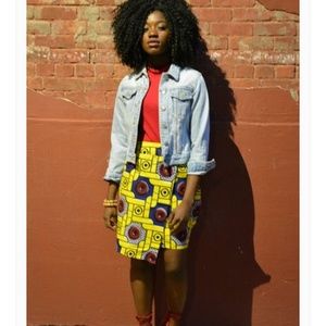 Handmade African/Ankara Skirt