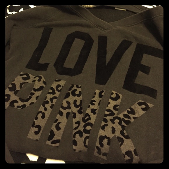Gray Leopard Victoria's Secret Sweatshirt