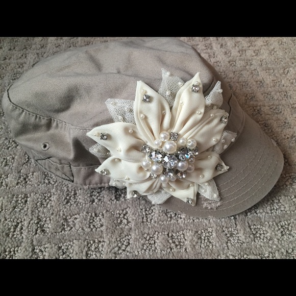 Embellished military hat