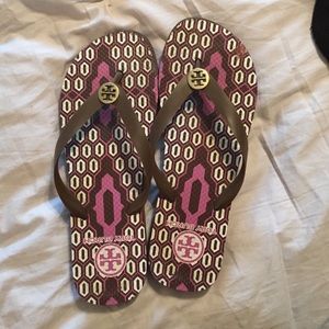 Authentic Tory Burch flip flops