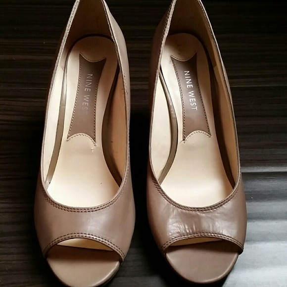 Nine West Open Toe Heels