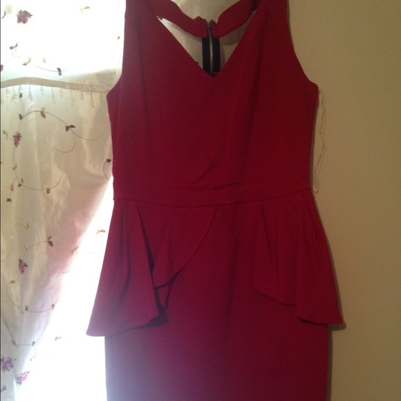 Red sexy dress