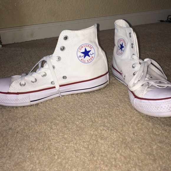 White high top converse