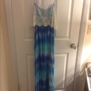 Bohemian inspired dress.