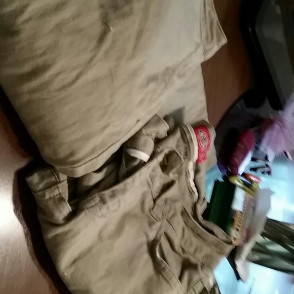 Dickies khakis size 7 skinny, one size 9