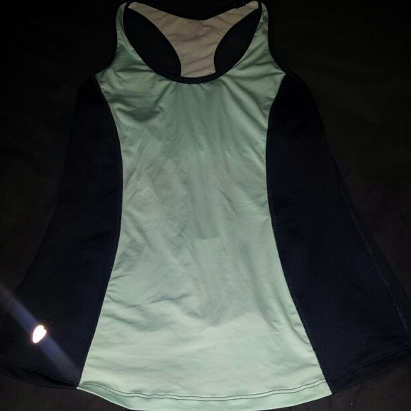 Ellie tie back work out tank top S