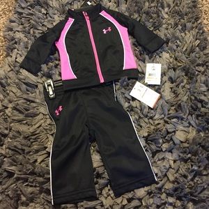 Under armour jogging suit 0/3m - new with tags!