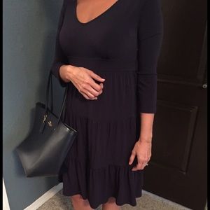 Navy blue Loft dress