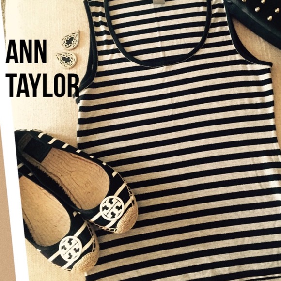 Black,  Grey and sliver striped tank