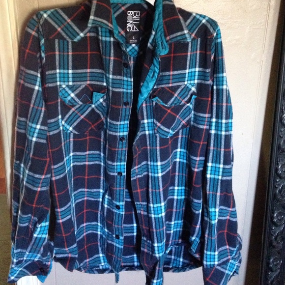 Blue flannel