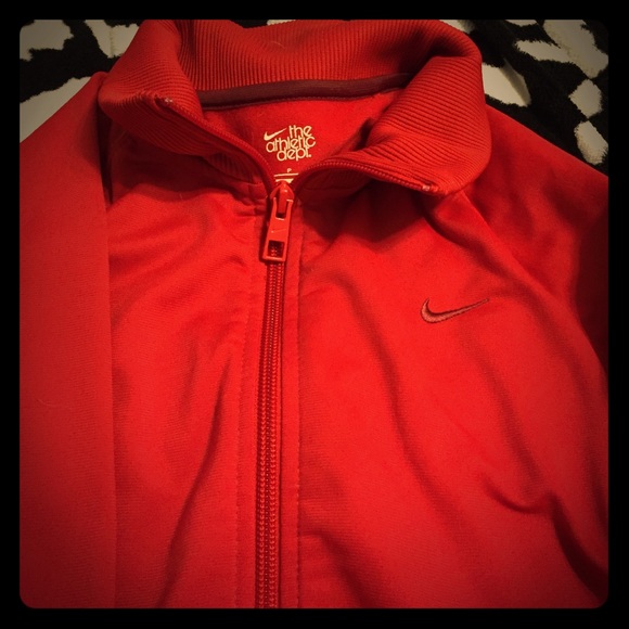 Nike Red Zip Up Jacket