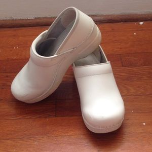 Dansko Clogs in White