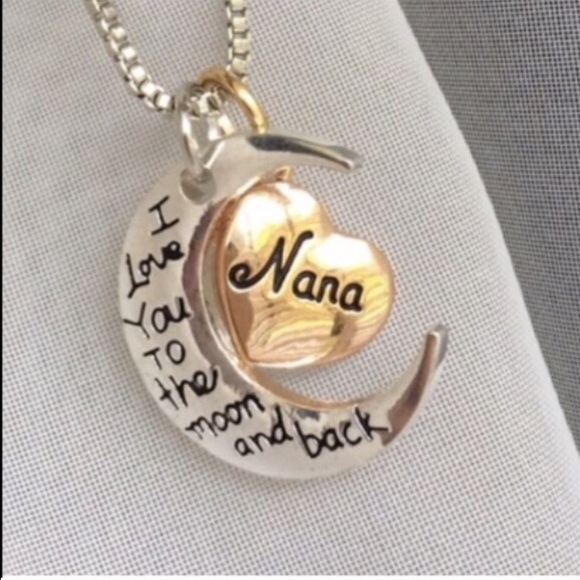 Jewelry - Nana I Love You to the Moon & Back Necklace