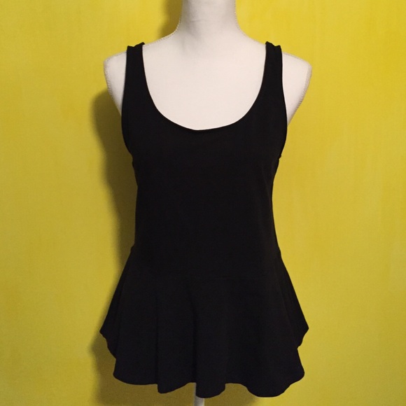 Express Tops - Express black peplum top