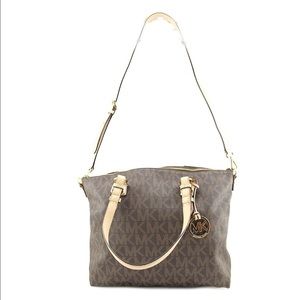 Traded- Michael Kors Multifunction Jet Set Satchel