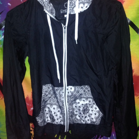 Empyre zip up windbreaker