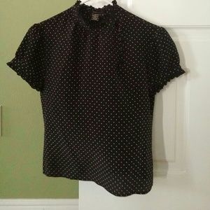 BCBG Maxazria silk dress shirt