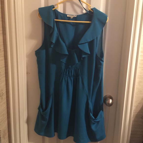 Black Rain blue tunic Size XL runs big NORDSTROM