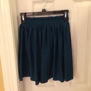 Peacock Green American Apparel skirt